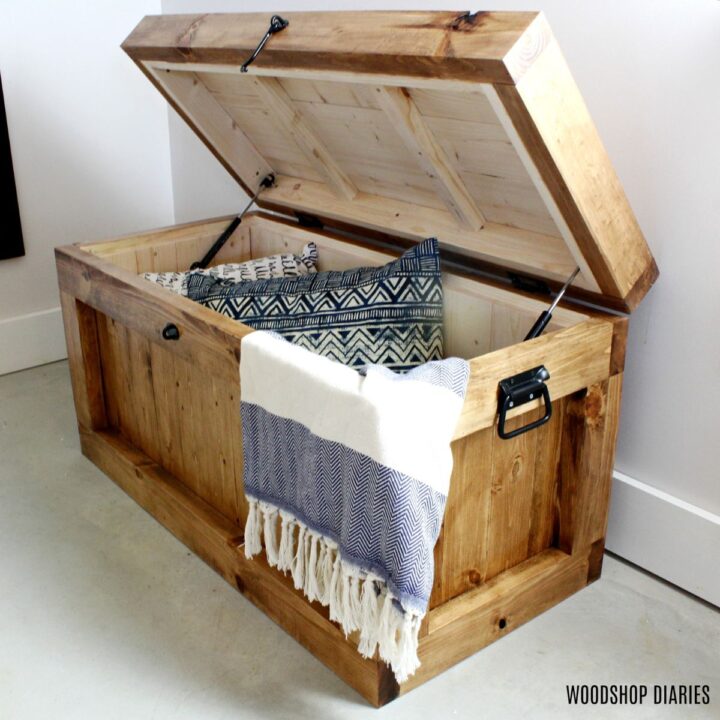 DIY Wooden Storage Trunk/Hope Chest