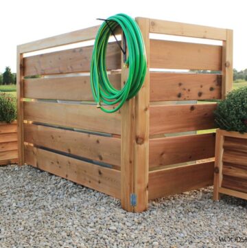 eye sore cover fence idea