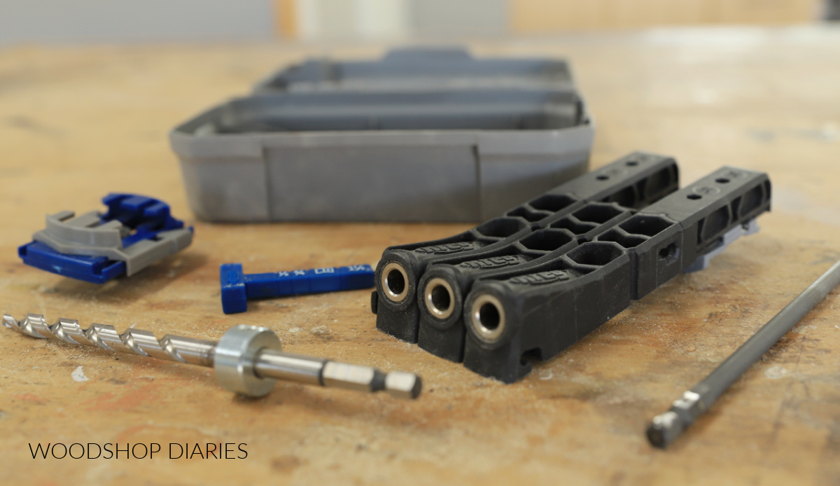 Close up of Kreg Micro Pocket Hole Jig